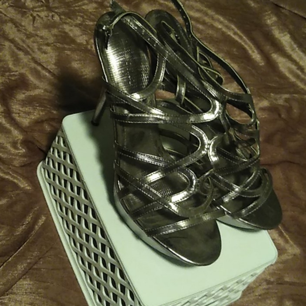 SILVER  STILETOS